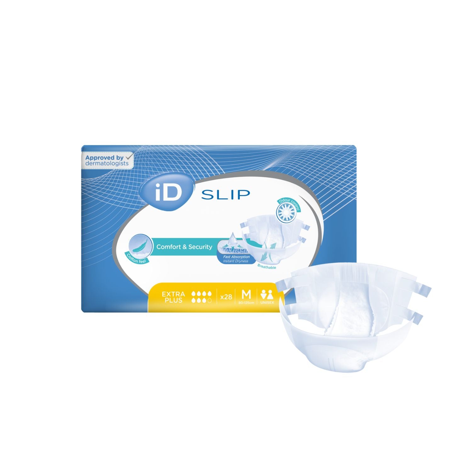 Ontex Ontex iD Slip Extra Plus M (80-125cm) 2600ml