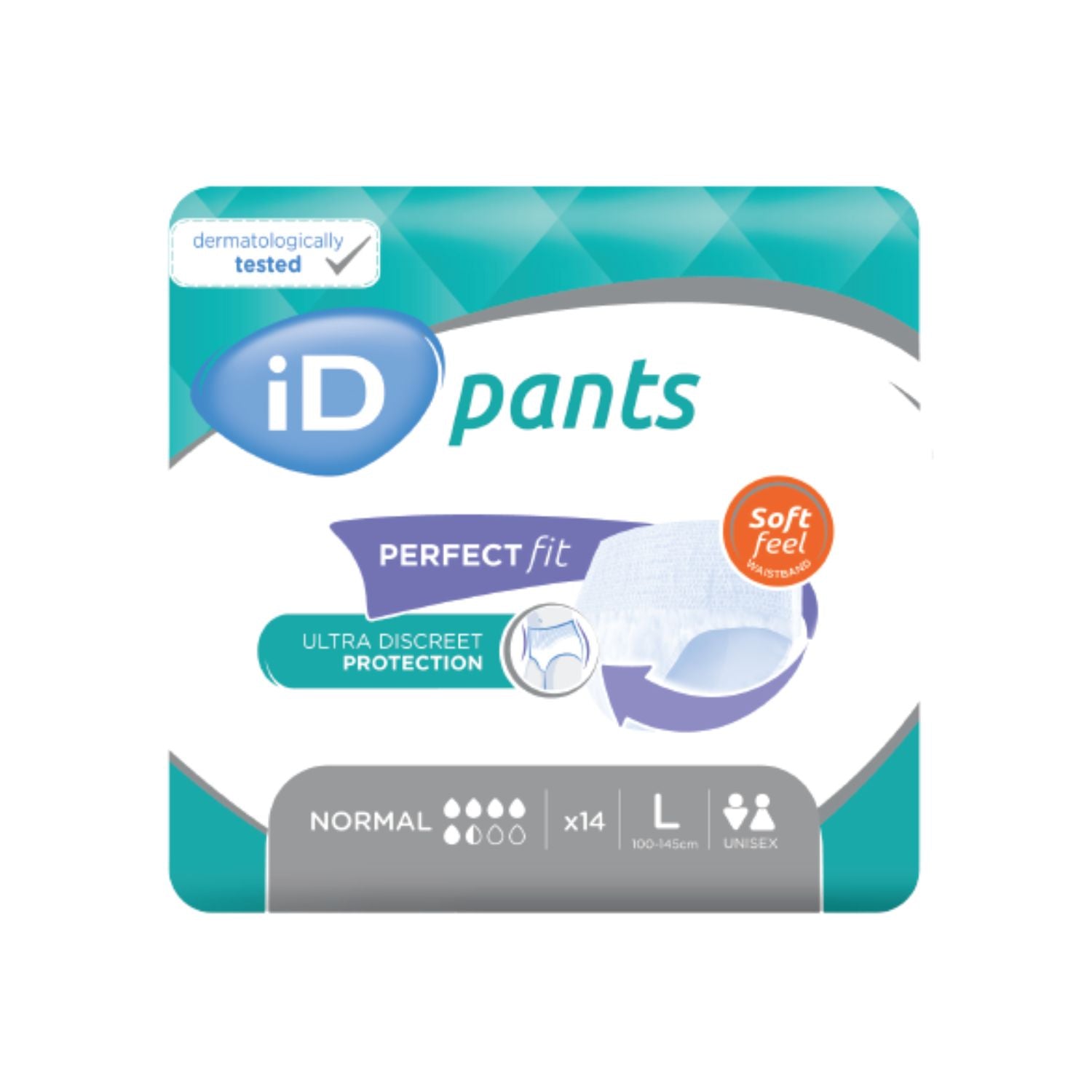 Ontex Ontex iD Pants Normal L (100-145cm) 1045ml