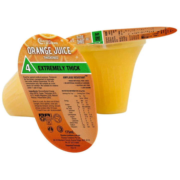 Flavour Creations Flavour Creations Orange Juice Level 4 (900 - Extremely Thick) Carton of 24