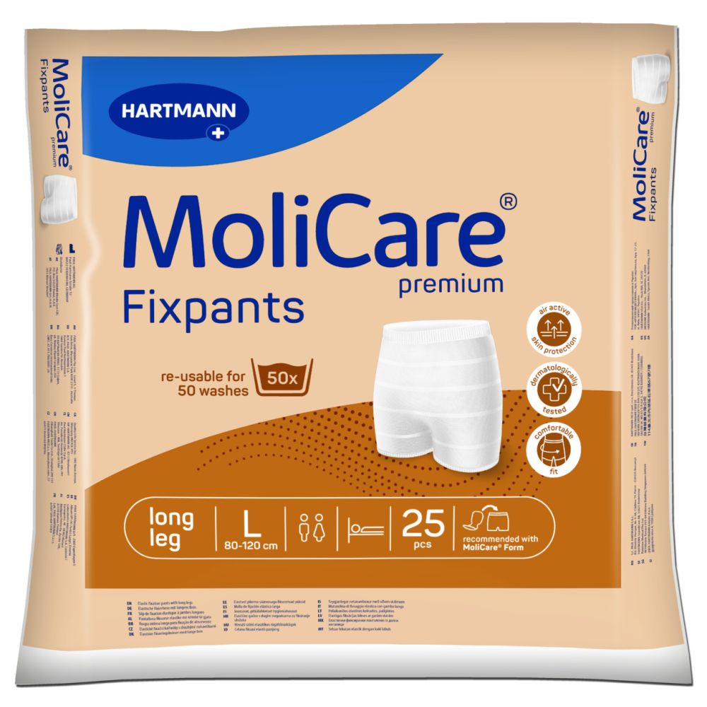 Molicare MoliCare Premium Fixpants Long Leg Large Pack of 25