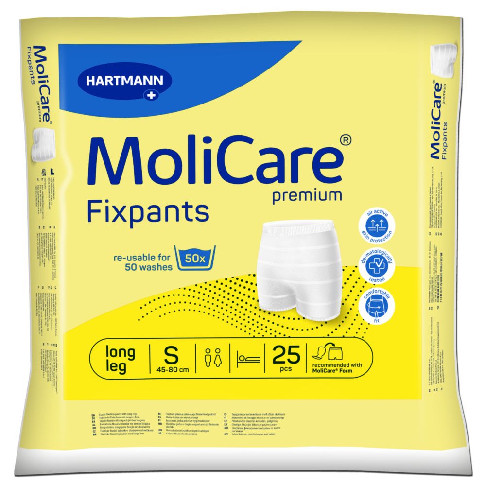Molicare MoliCare Premium Fixpants Long Leg Small Pack of 25