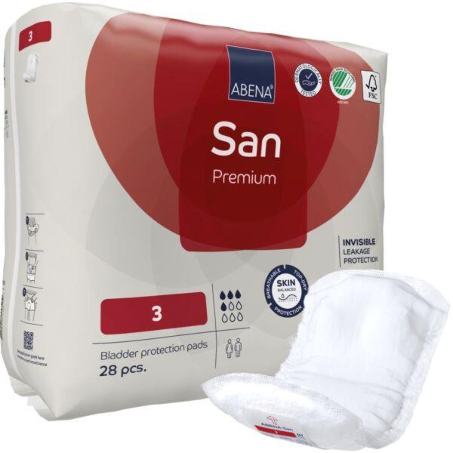 Abena Abena San 3 Premium Red