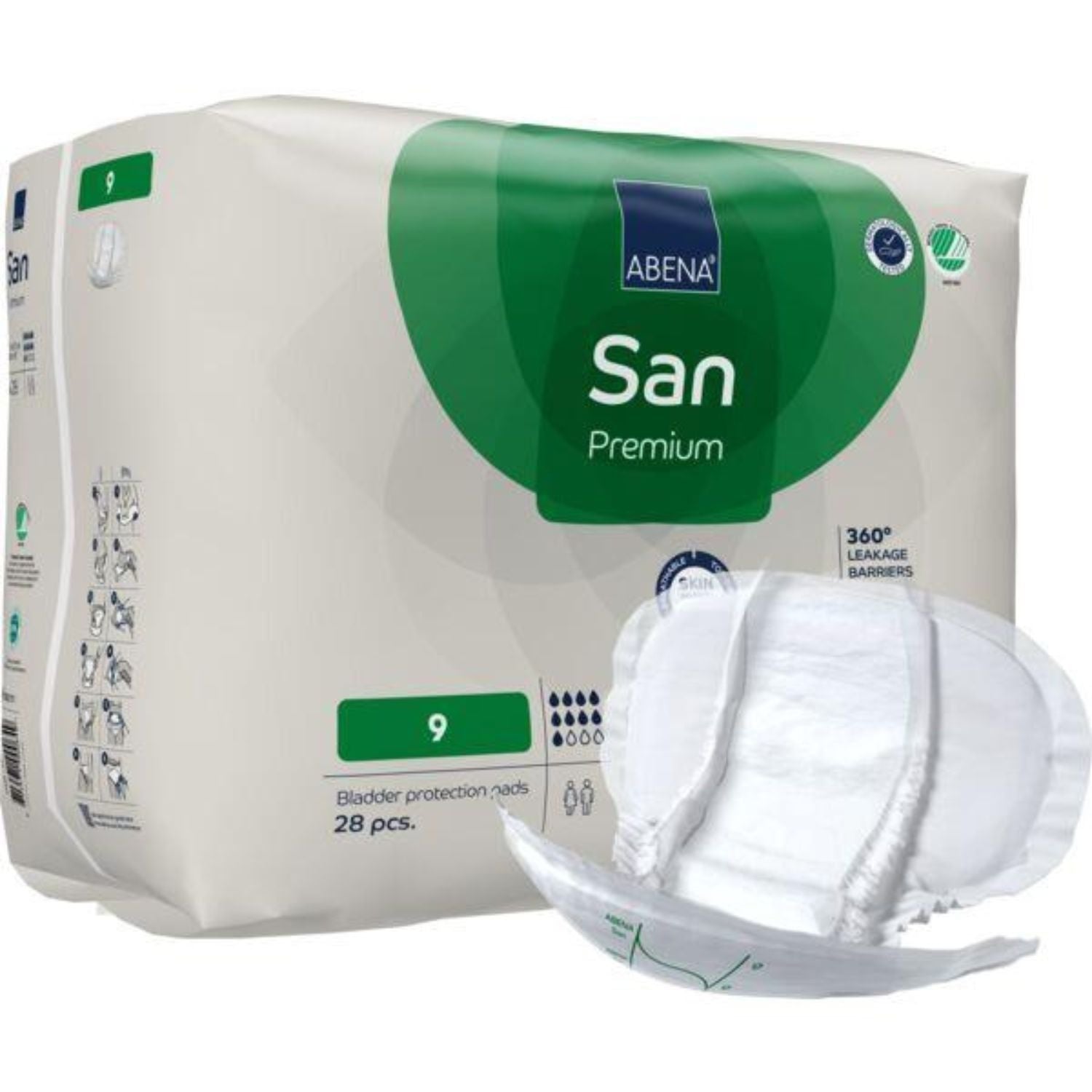 Abena Abena San 9 Premium Green