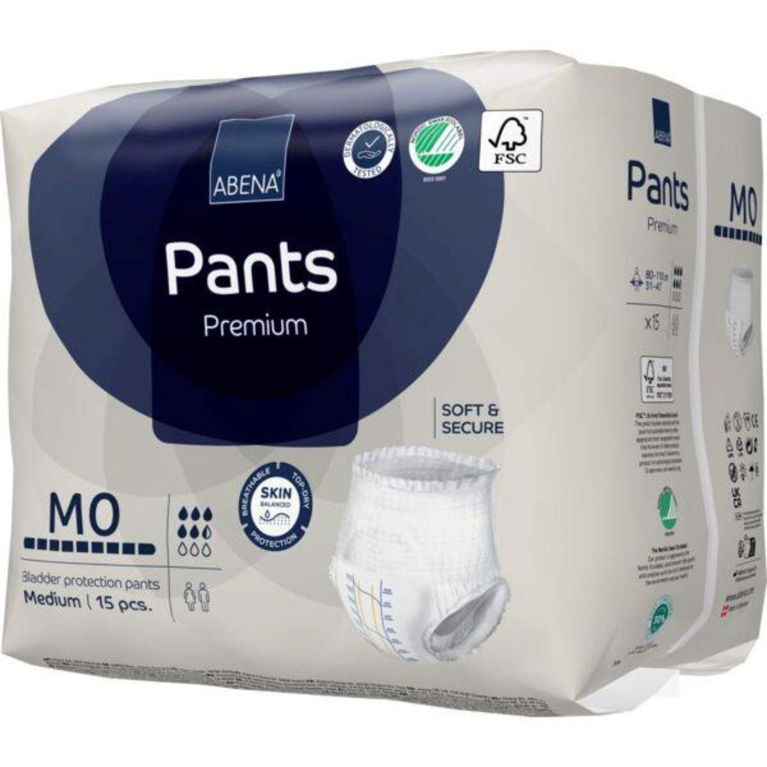 Abena Abena Pants M0 Blue 1100ml 80-110cm