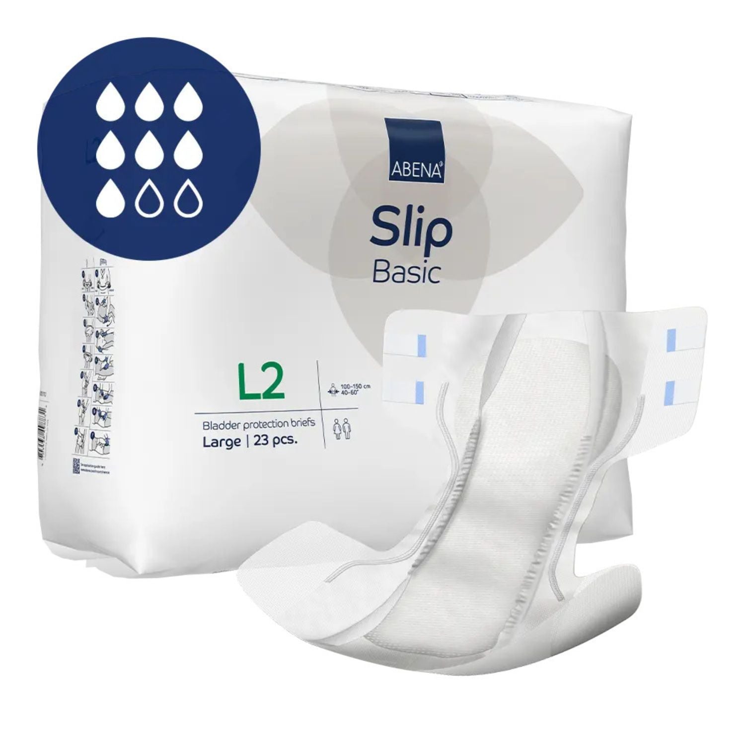 Abena Abena Slip Basic L2 Green 2800ml