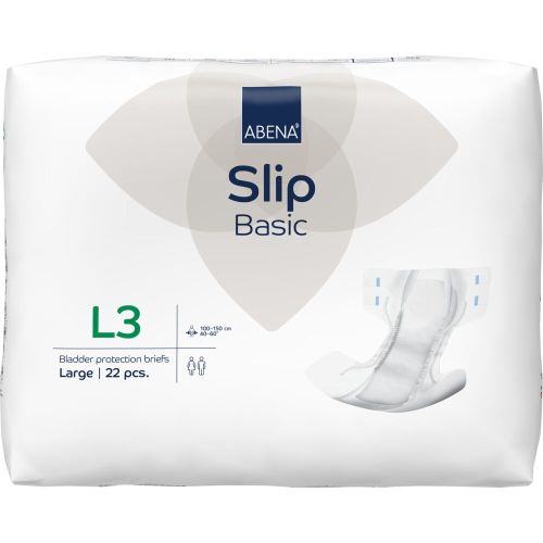 Abena Abena Slip Basic L3 Green 3300mL 100-150cm Pack of 22