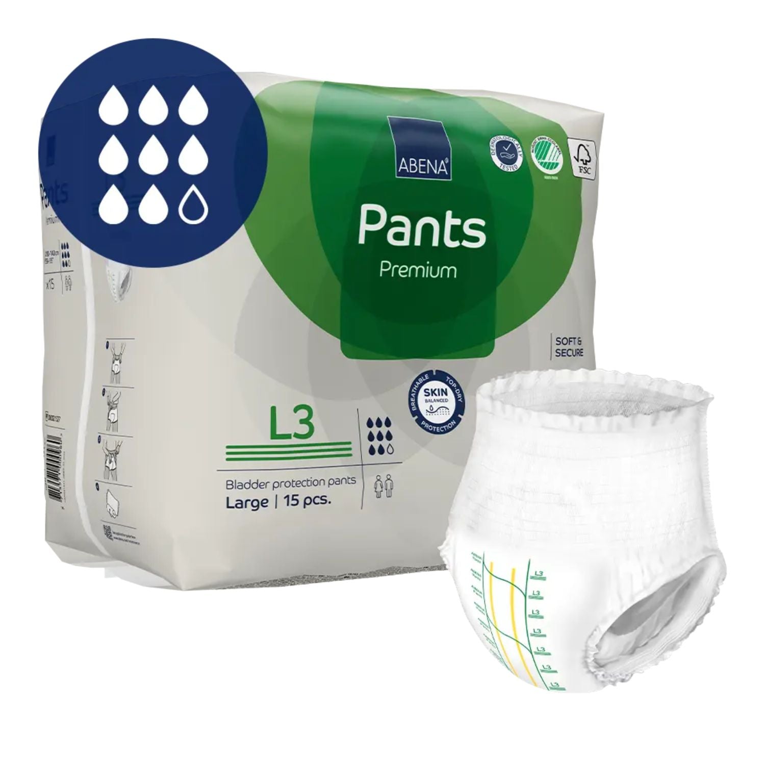 Abena Abena Wing Premium Large L3