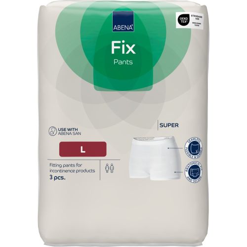 Abena Abena Fix Pants Super Pack of 3 Large 90-130cm