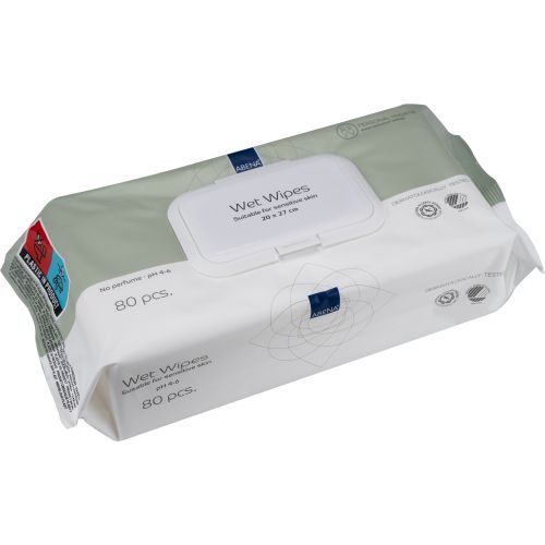 Abena Moist Skin Cleanse Wipes 20x27cm