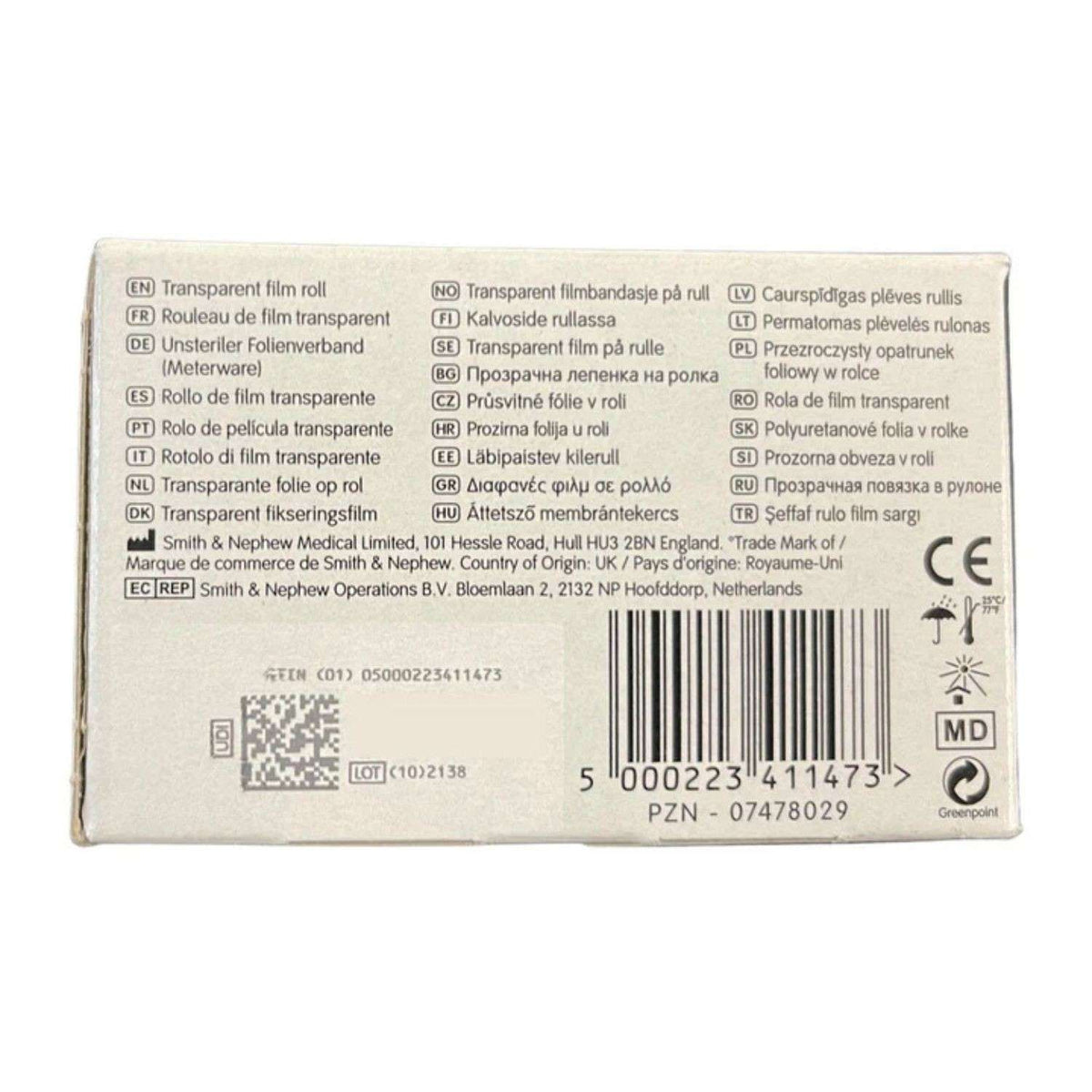 Smith & Nephew Smith & Nephew Opsite Roll 10cm x 10m