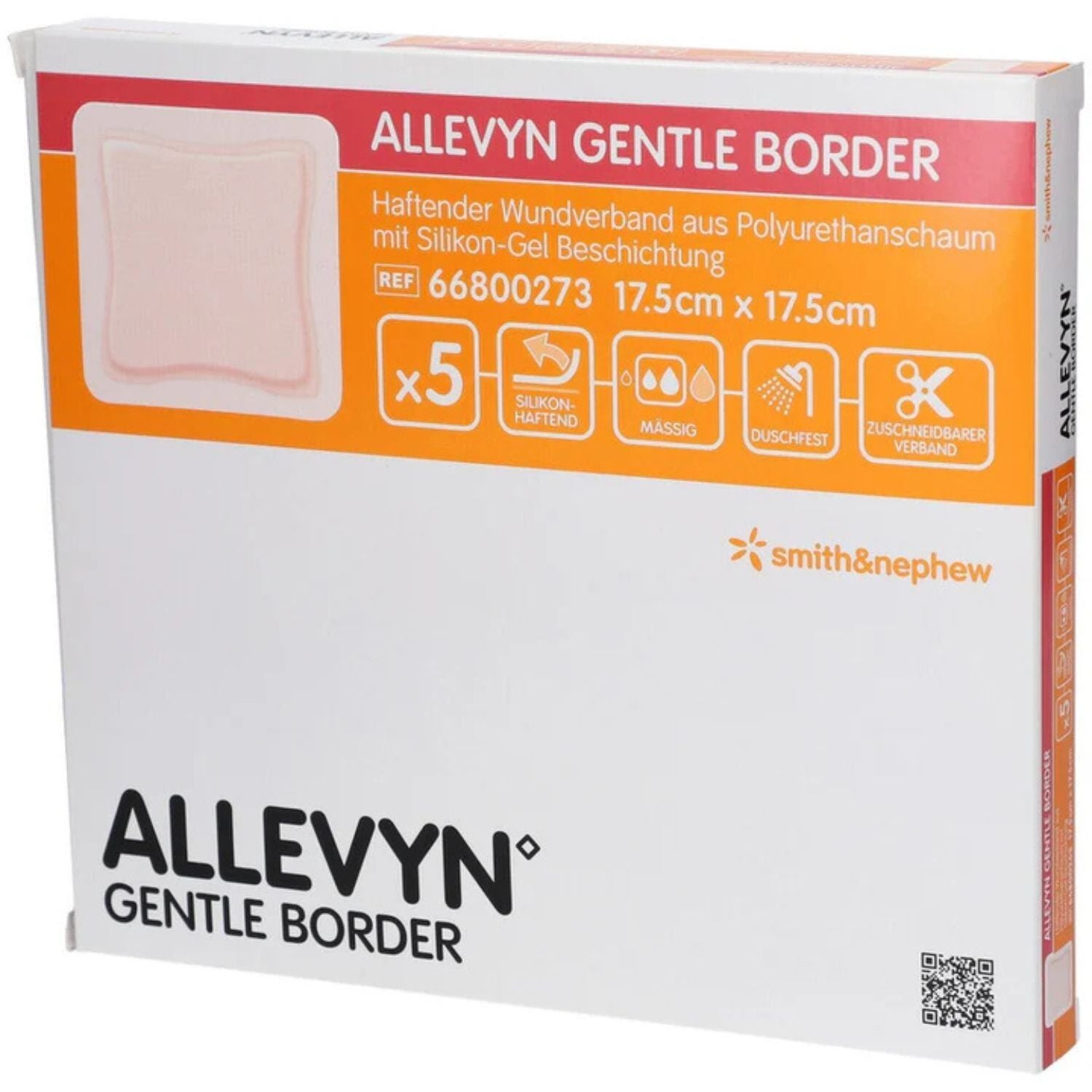 Smith & Nephew Smith & Nephew Allevyn Gentle Border Foam Dressing (10)