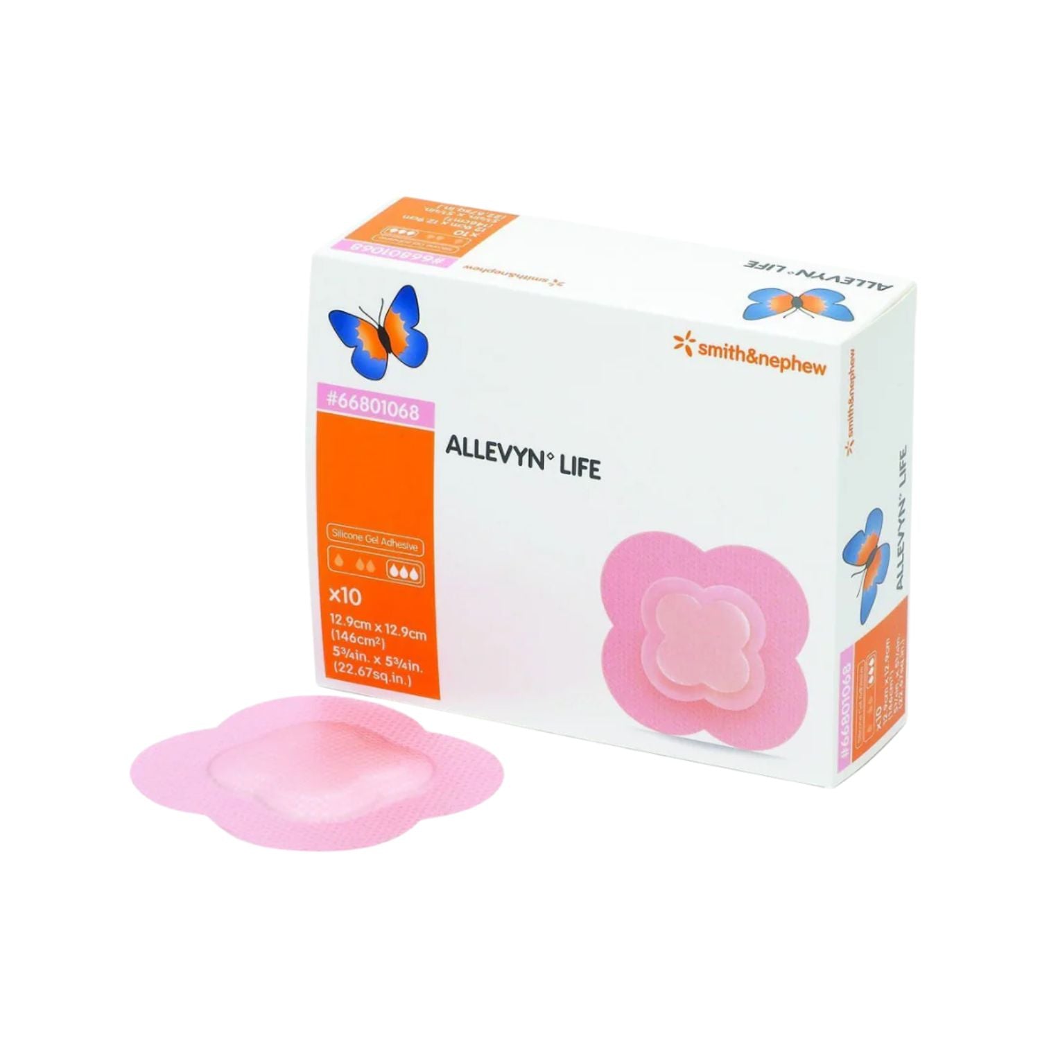 Smith & Nephew Smith+Nephew Allevyn Life Foam Dressing Medium 12.9 x 12.9 cm