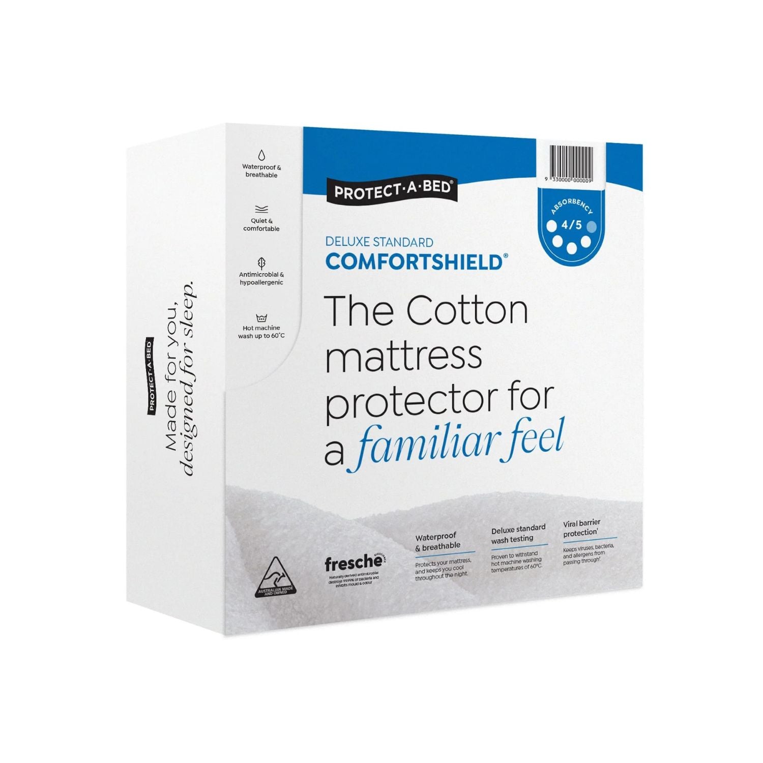 Protect A Bed Protect A Bed Comfortshield Deluxe Fitted Mattress Protector