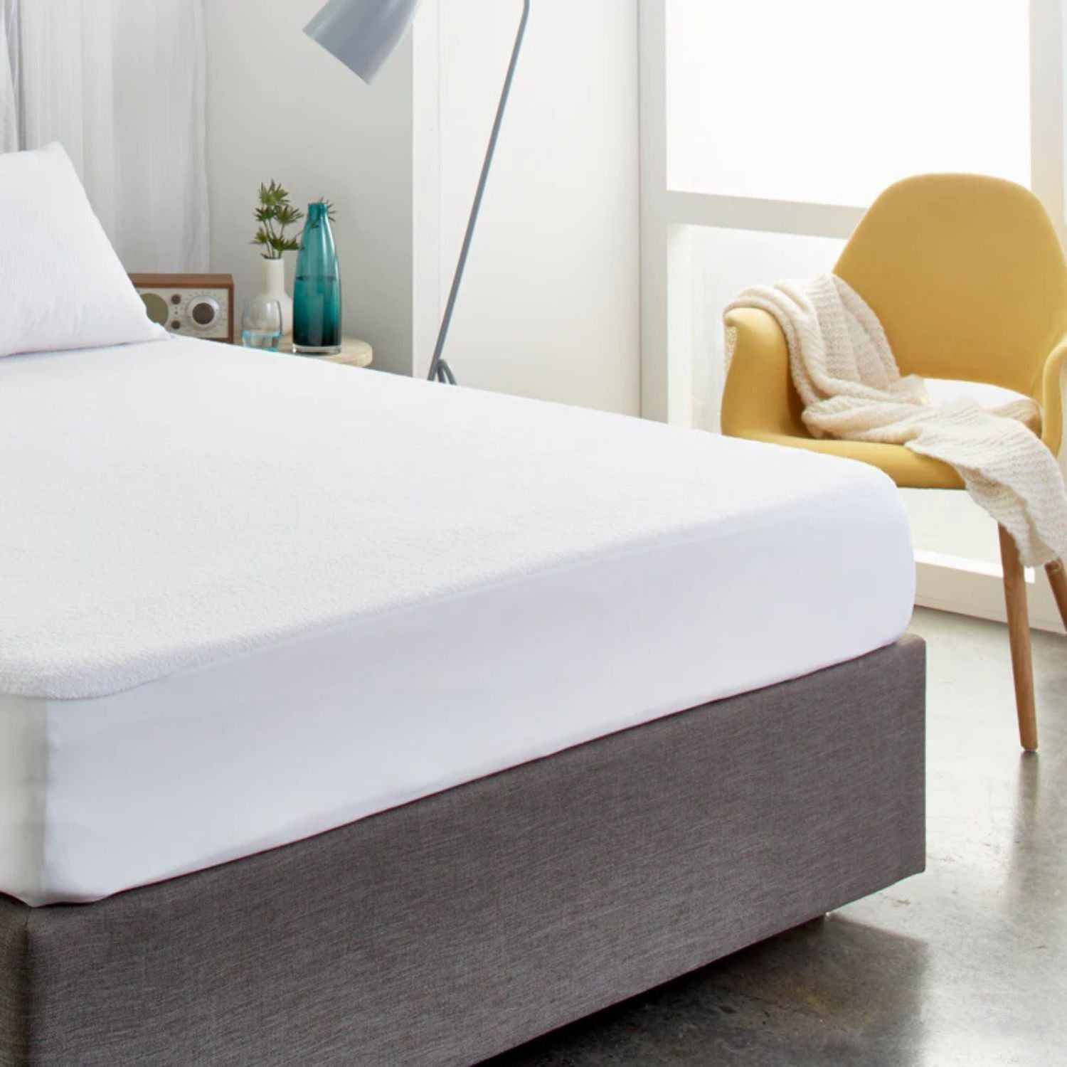 Protect A Bed Protect A Bed Comfortshield Deluxe Fitted Mattress Protector
