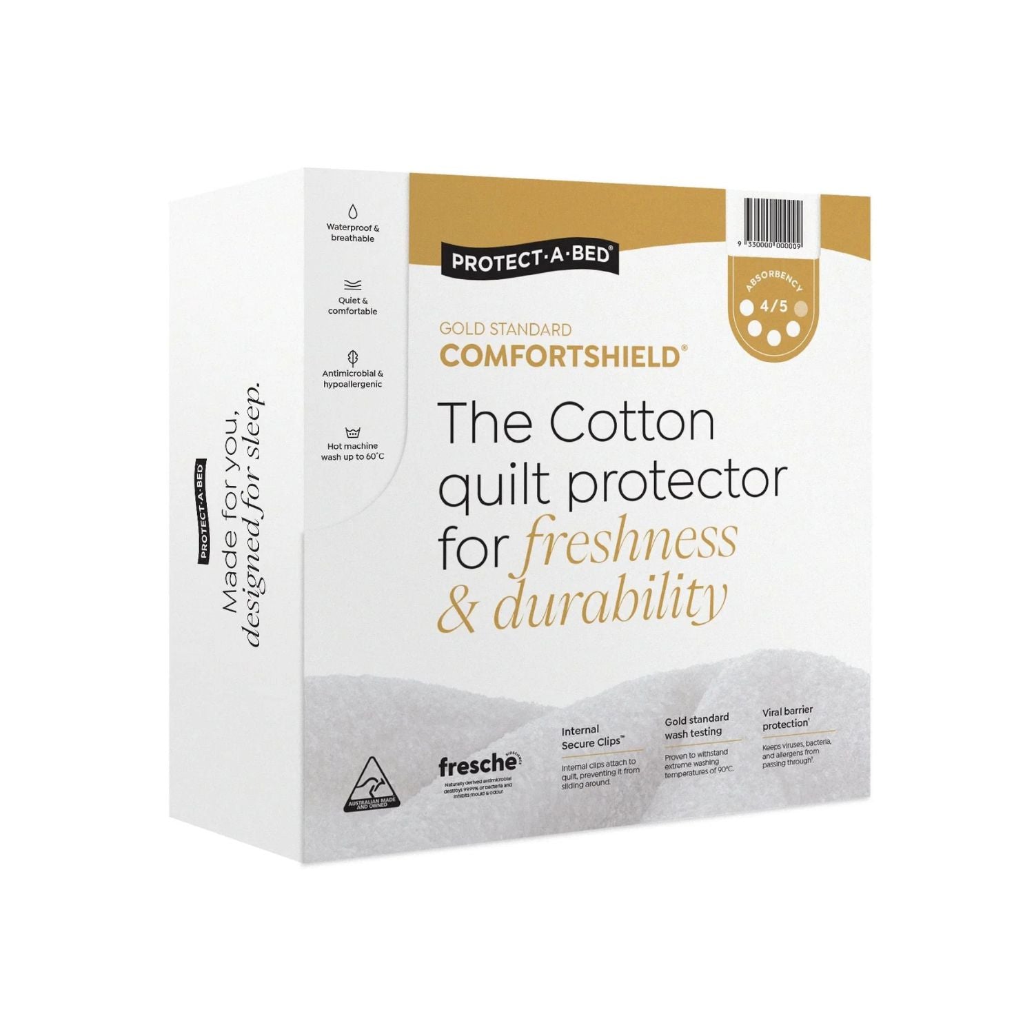 Protect A Bed Protect A Bed Comfortshield Gold Quilt Protector
