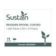 Atlas McNeil Healthcare Community SUSTAIN SPOON DESSERT WOODEN COATED