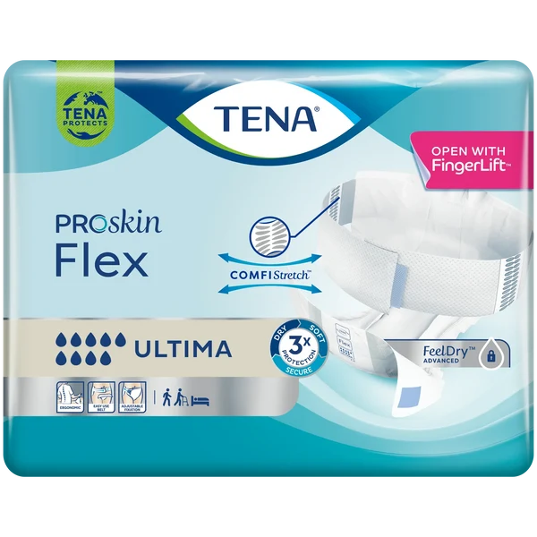 TENA ProSkin Flex Ultima - Belted Incontinence Briefs Large
