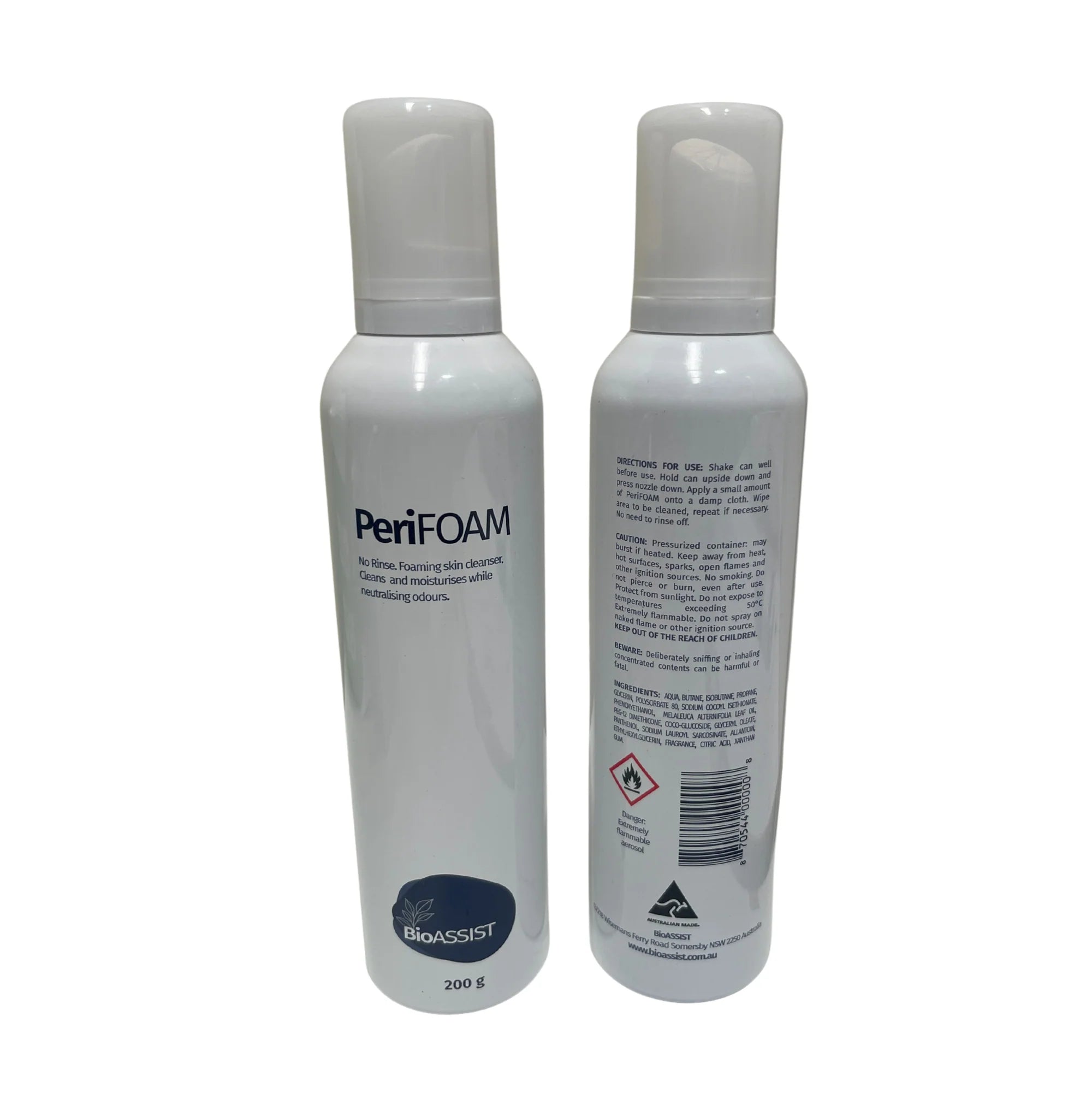 Bioassist PERI FOAM SKIN CLEANSER 200gm