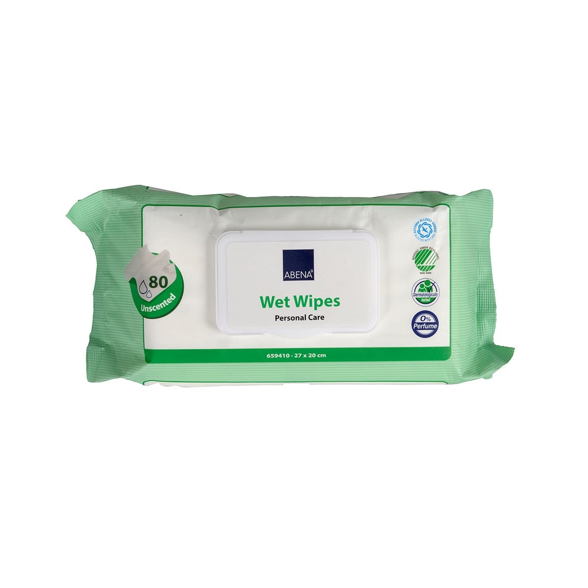 Abena Abena Moist Skin Cleanse Wipes Large Packet of 80