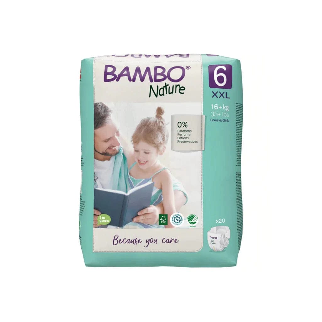 Bambo Nature Bambo Nature Nappies Size 6 XXL (16kg) Pack of 20