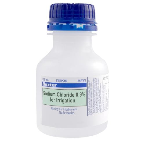 Baxter Baxter Sodium Chloride IRR 0.9% 100ml