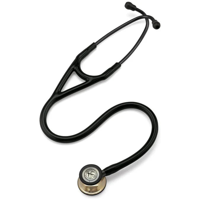 STETHOSCOPE LITTMANN CARDIO IV BLACK W/ CHAMPAGNE CP
