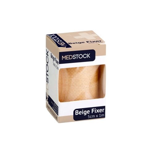 Medstock Medstock Tape Fabric Fixer Beige Each 5cm x 1m