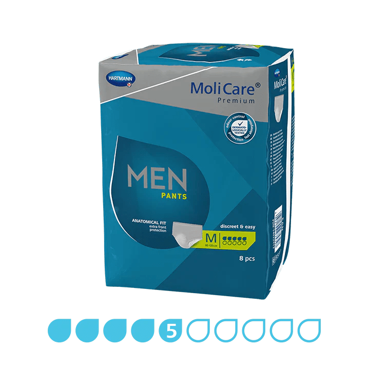 Molicare Molicare Premium Men Pants 5 Drops Medium Pack of 8