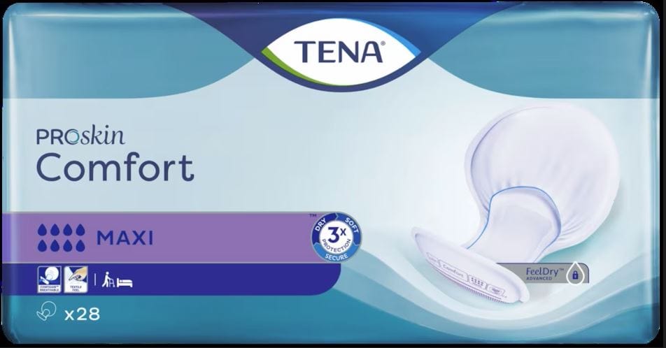 Tena Tena Comfort Maxi Large Pad Packet of 28