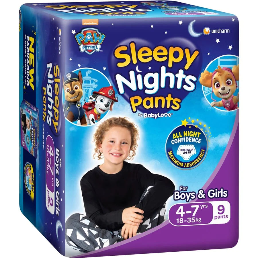 Baby Love Baby Love Sleepy Pants 4-7yr Packet of 15