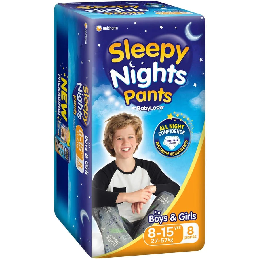 Baby Love Baby Love Sleepy Pants 8-15yr Carton of 32