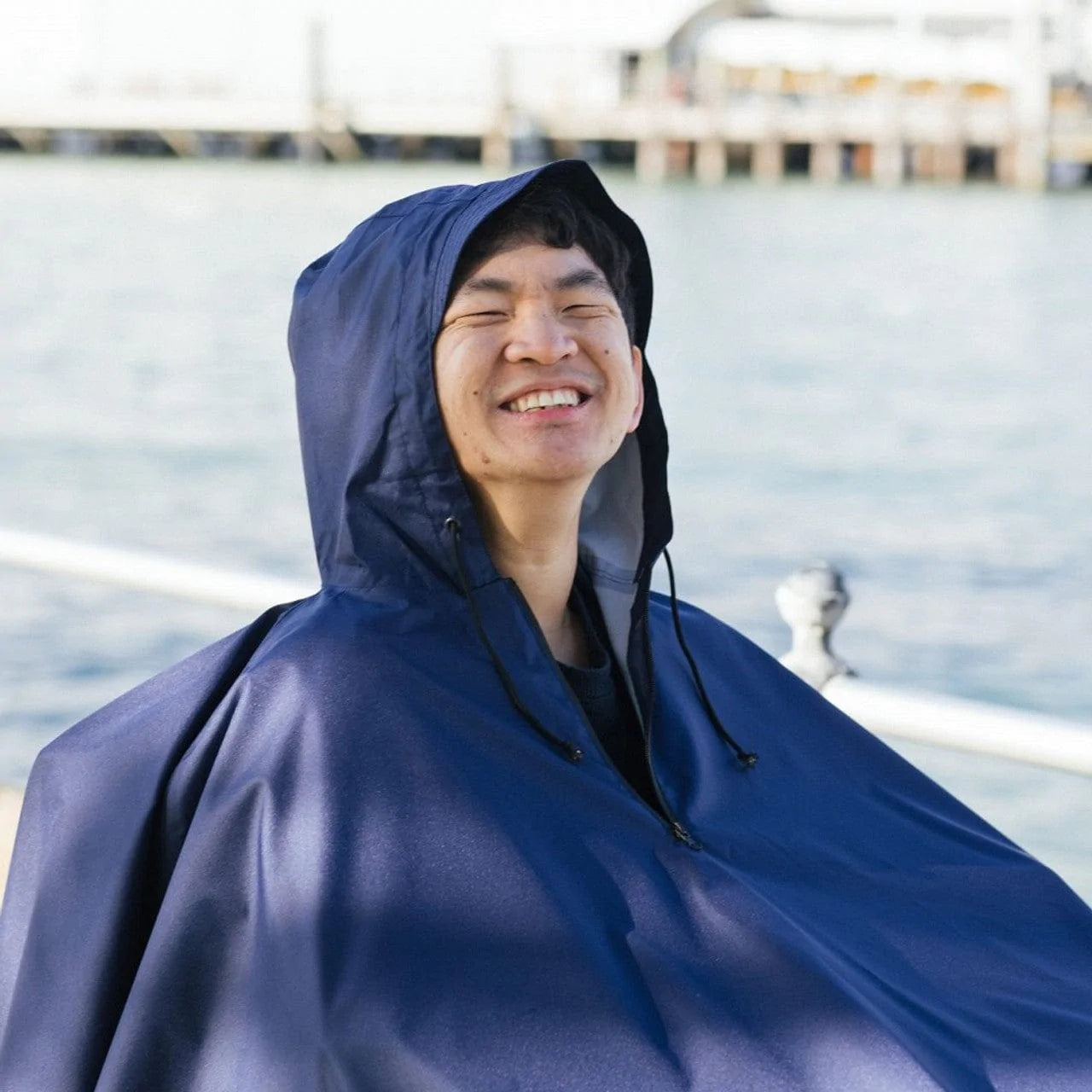 Brolly Sheets Brolly Sheets Wheelchair Raincoat - NAVY