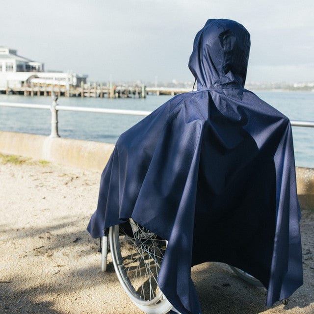 Brolly Sheets Brolly Sheets Wheelchair Raincoat - NAVY