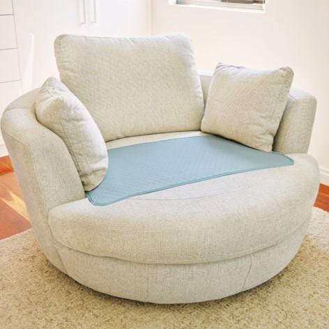 Buddies Buddies Chair Pad - Large Pale Blue
