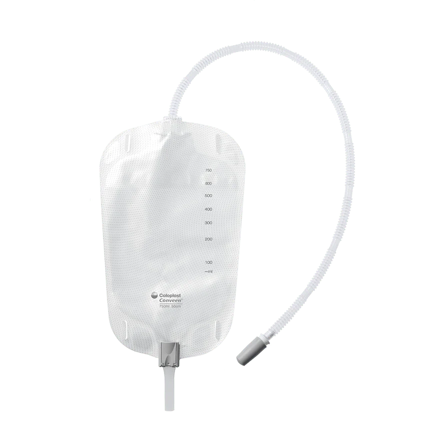 Coloplast Conveen Security+ Leg Bag Sterile 500mL 30cm Box of 10