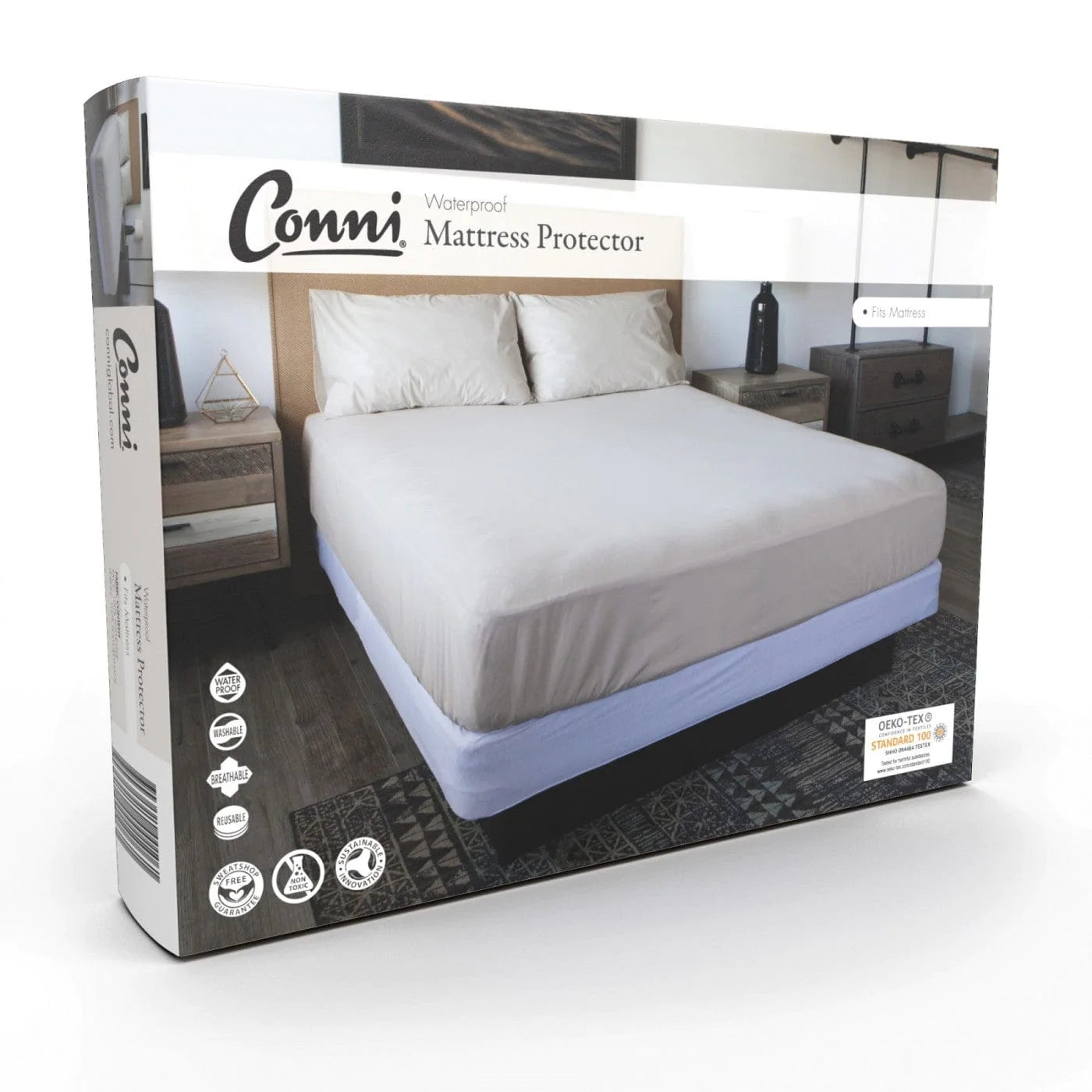 Conni Conni Single Toggle Mattress Protector