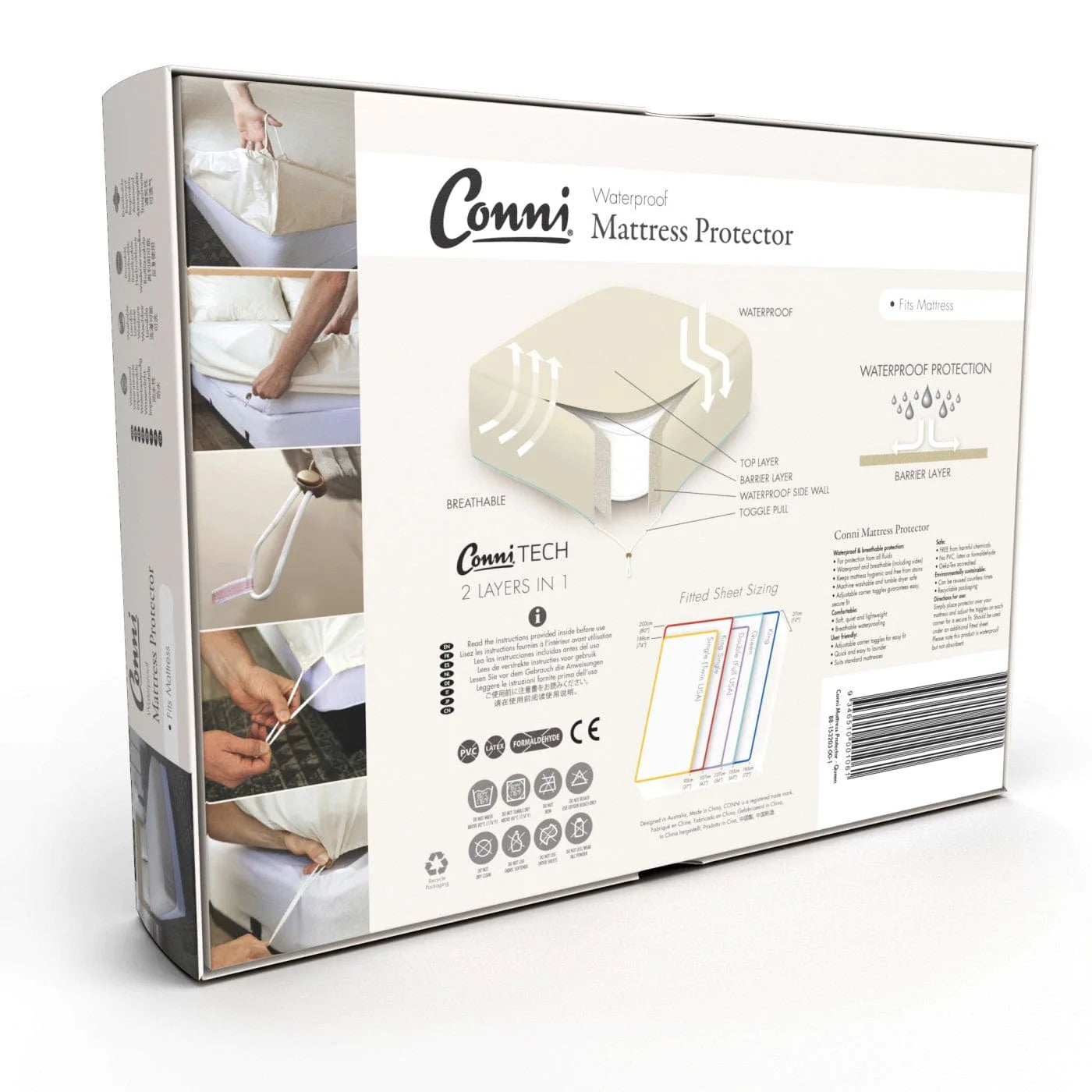 Conni Conni Single Toggle Mattress Protector