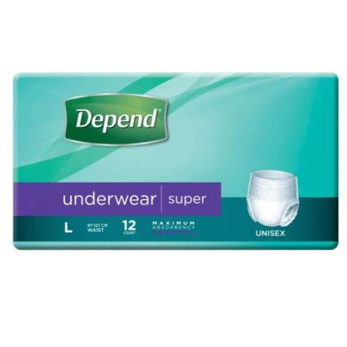 Depend Depend Super Unisex Underwear