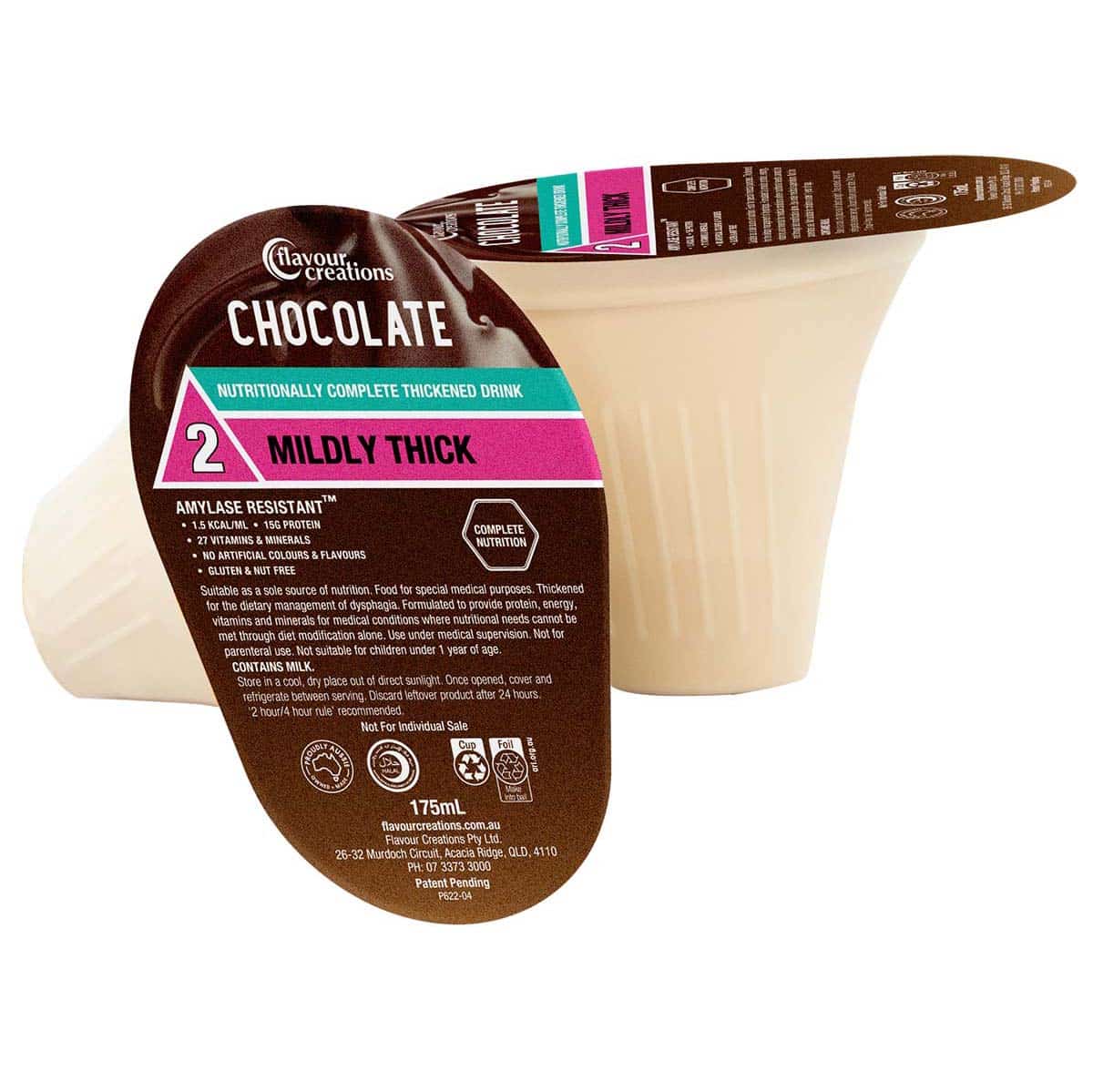 Flavour Creations Flavour Creations Chocolate Level 2 (150 - Mildly Thick) Carton of 12
