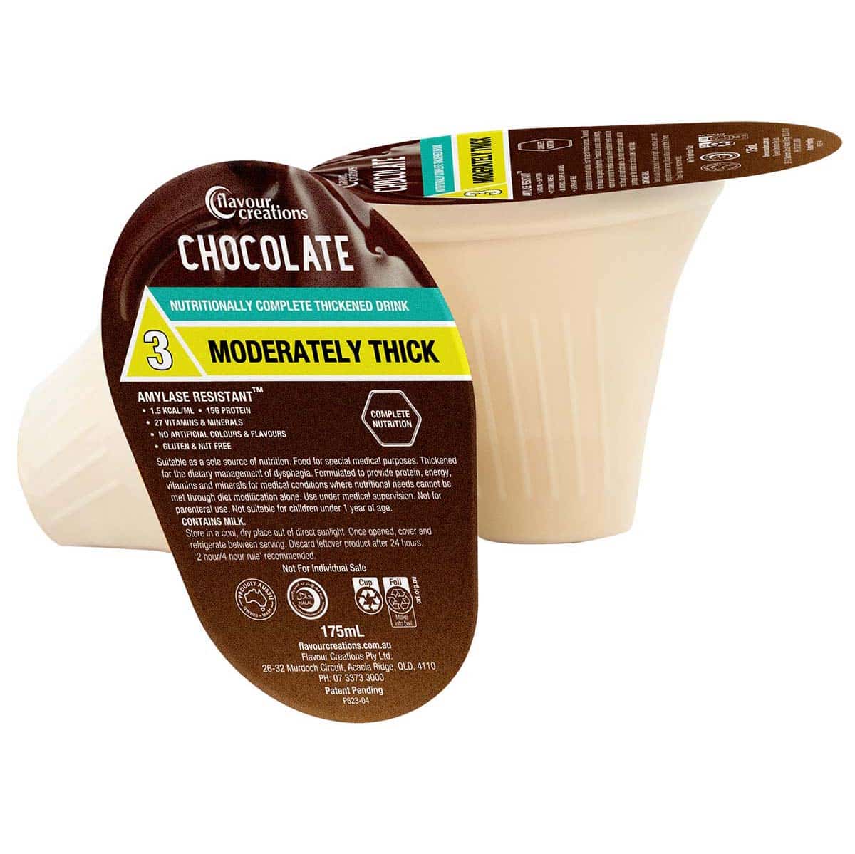Flavour Creations Flavour Creations Chocolate Level 3 (400 - Moderately Thick) Carton of 12