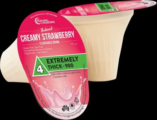 Flavour Creations Flavour Creations Creamy Strawberry Level 4 - 900 - Extremely Thick Carton of 24