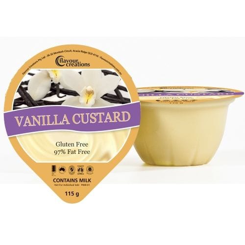 Flavour Creations Carton of 36 Flavour Creations Vanilla Custard FLACUSTV__CT