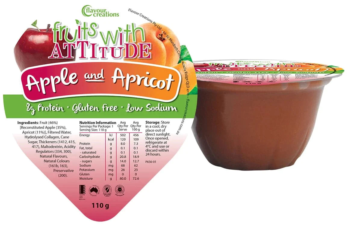 Flavour Creations Flavour Creations Fruit with Attitude Apple & Apricot Carton of 12