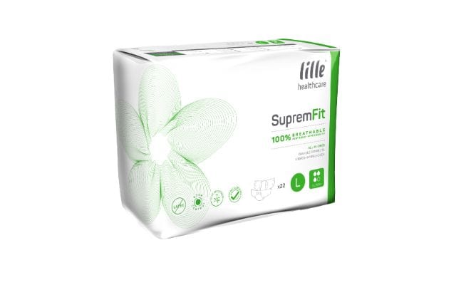 Lille Lille Suprem Fit Super Plus Large Packet of 22