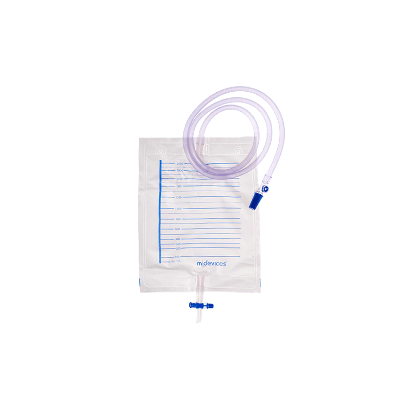 M-Devices M-Devices Bag Bed 2000ml T-Tap Nrv Sample Port 120cm Tubing Box