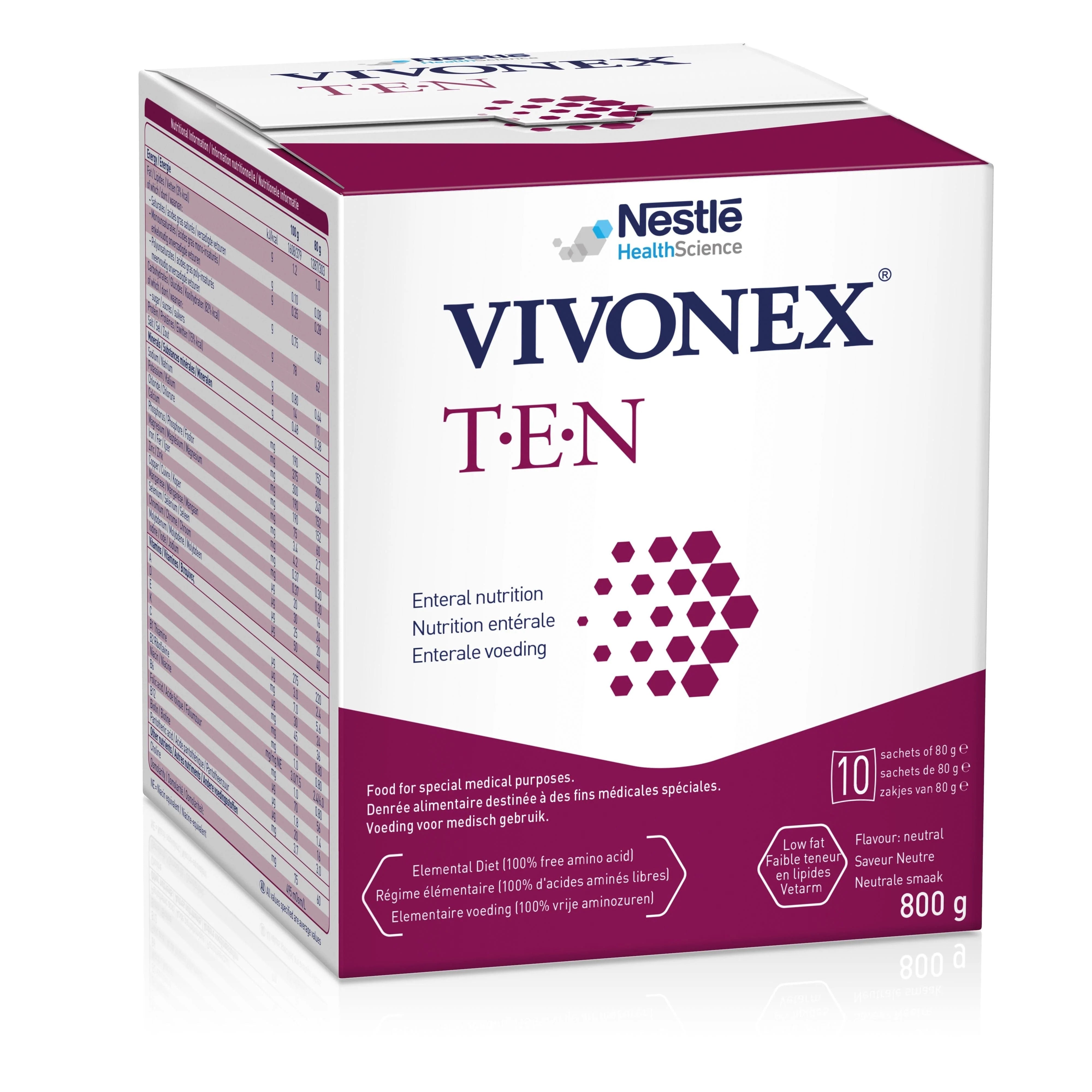Nestle Nestle Vivonex T.E.N. 80g Carton of 60