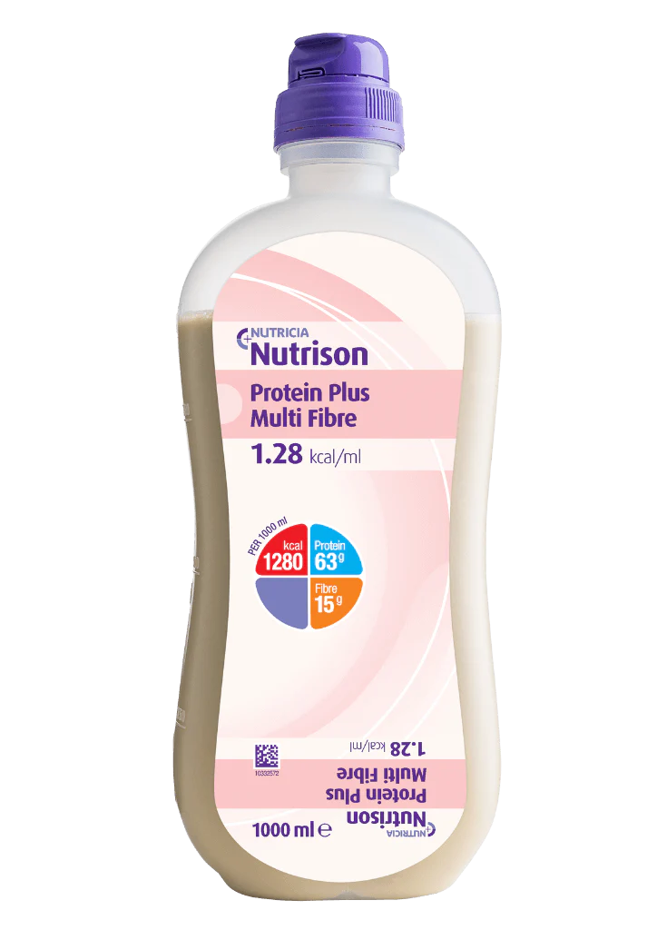 Nutricia Nutricia Nutrison Protein Plus Multi Fibre 1000mL OpTri Bottle Carton of 8