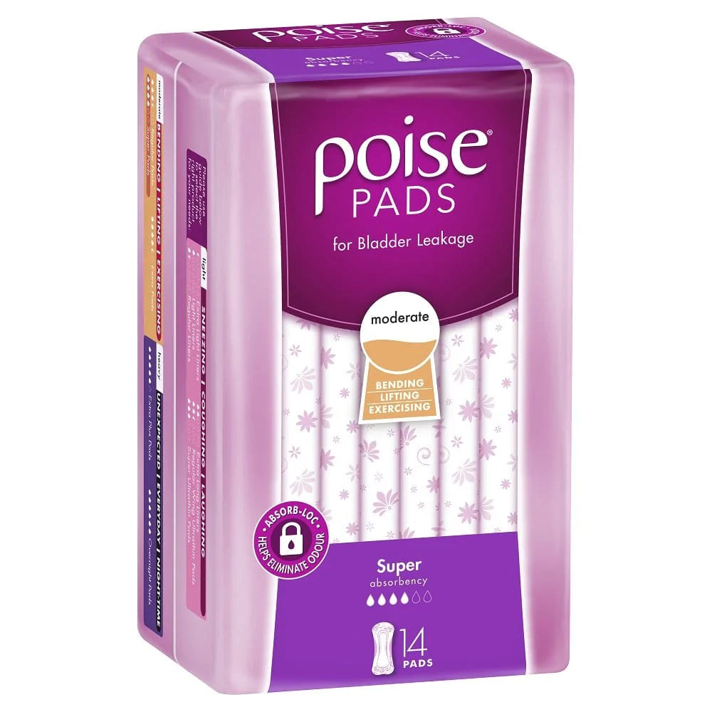 Poise Poise Pads Range Super Pack of 14