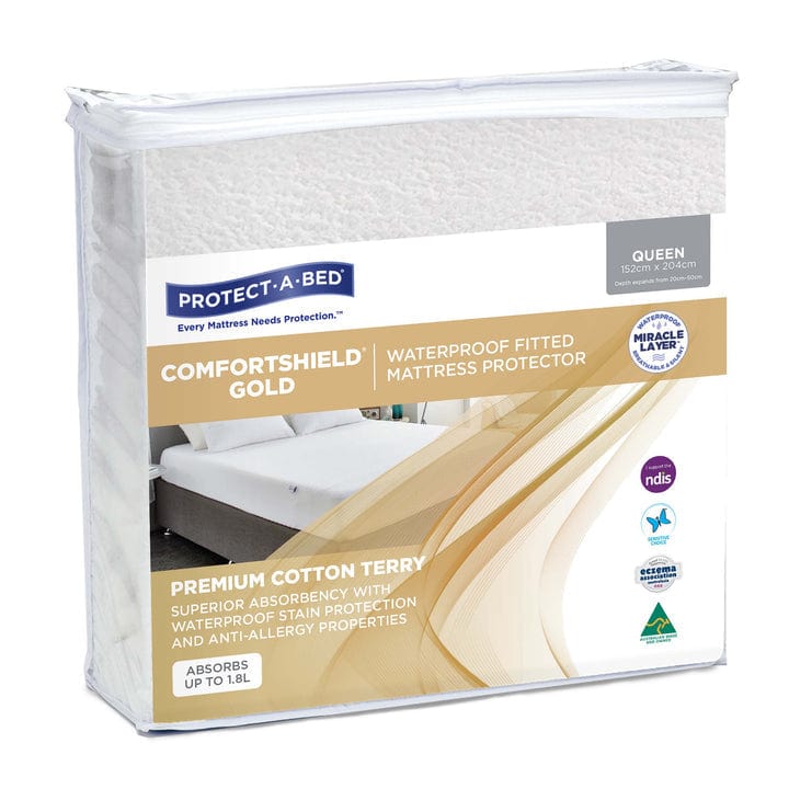 Protect A Bed Protect A Bed Comfortshield Gold Fitted Mattress Protector
