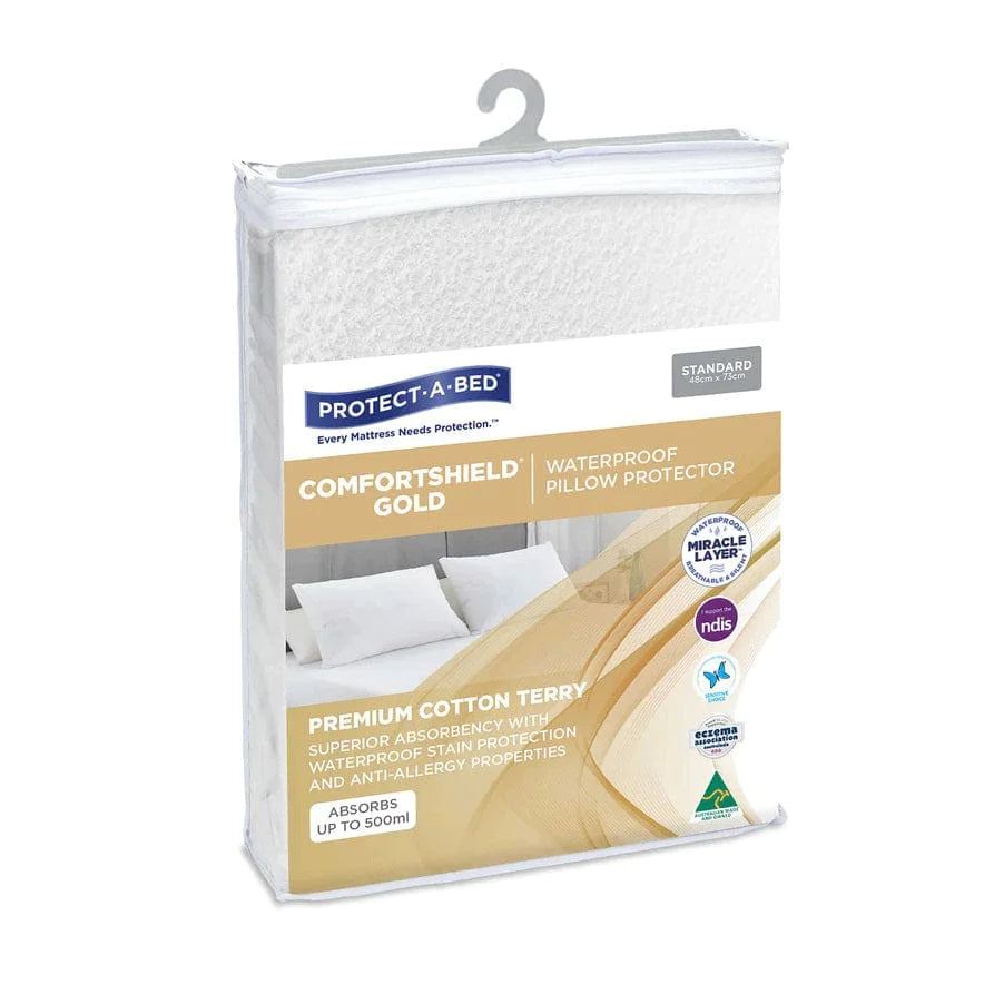 Protect A Bed Protect A Bed Comfortshield Gold Pillow Protector